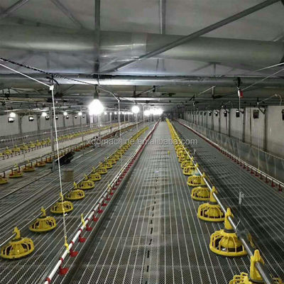 50Hz Pan Feeding System For Broiler Poultry Hopper Feeder Customizable