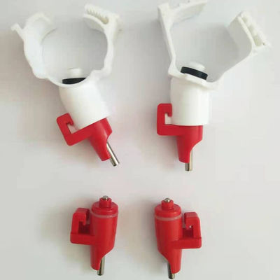 Automatic Ball Valve Chicken Nipple Drinkers Quail Birds With Clips For Poultry Chicken Farm