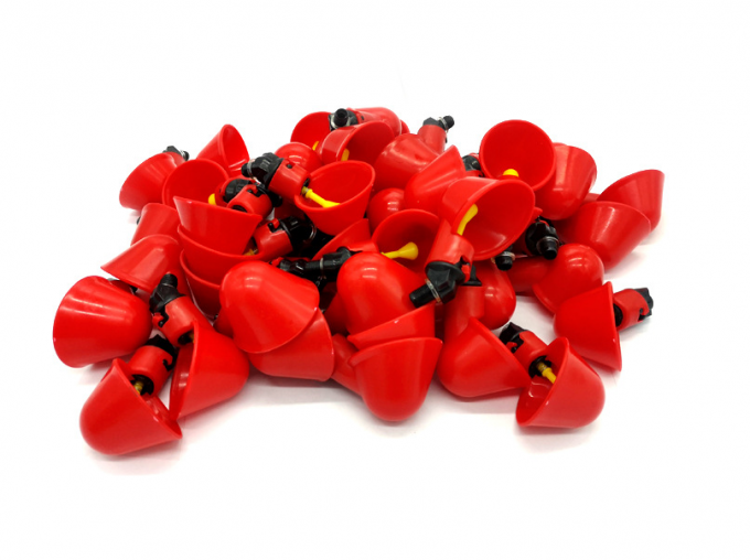 ابزار مزرعه حیوانات کاسه آب آشامیدنی مرغ اتوماتیک قفسه مرغ پرنده مرغ پلاستیکی Chicken Chick Fowl Nipple Drinker Drip 4